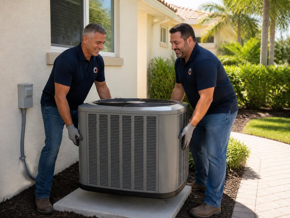New AC systems & heat pumps